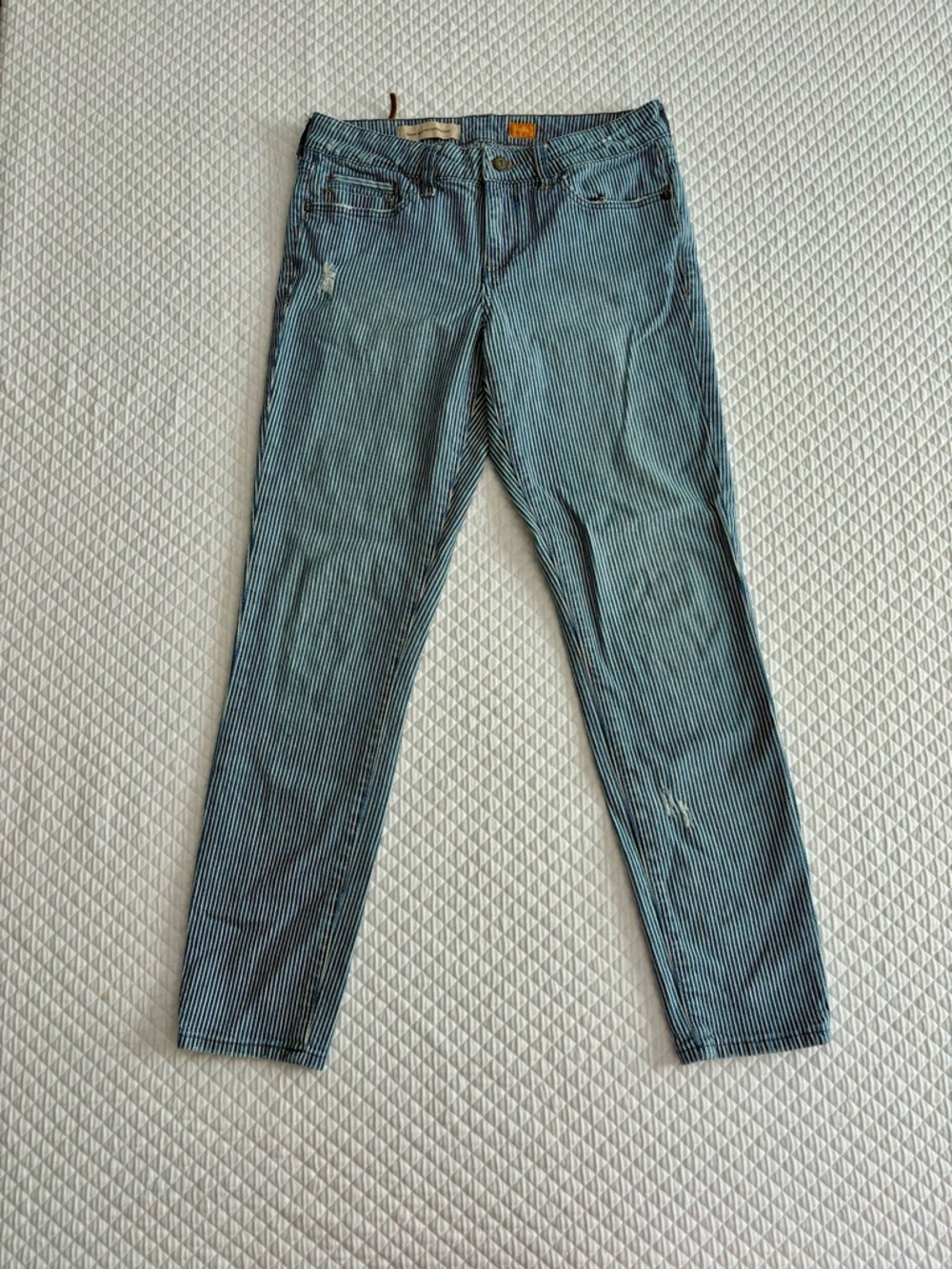 Anthropologie Pilcro & The Letterpress Women’s Jeans Railroad Stripe SZ 28